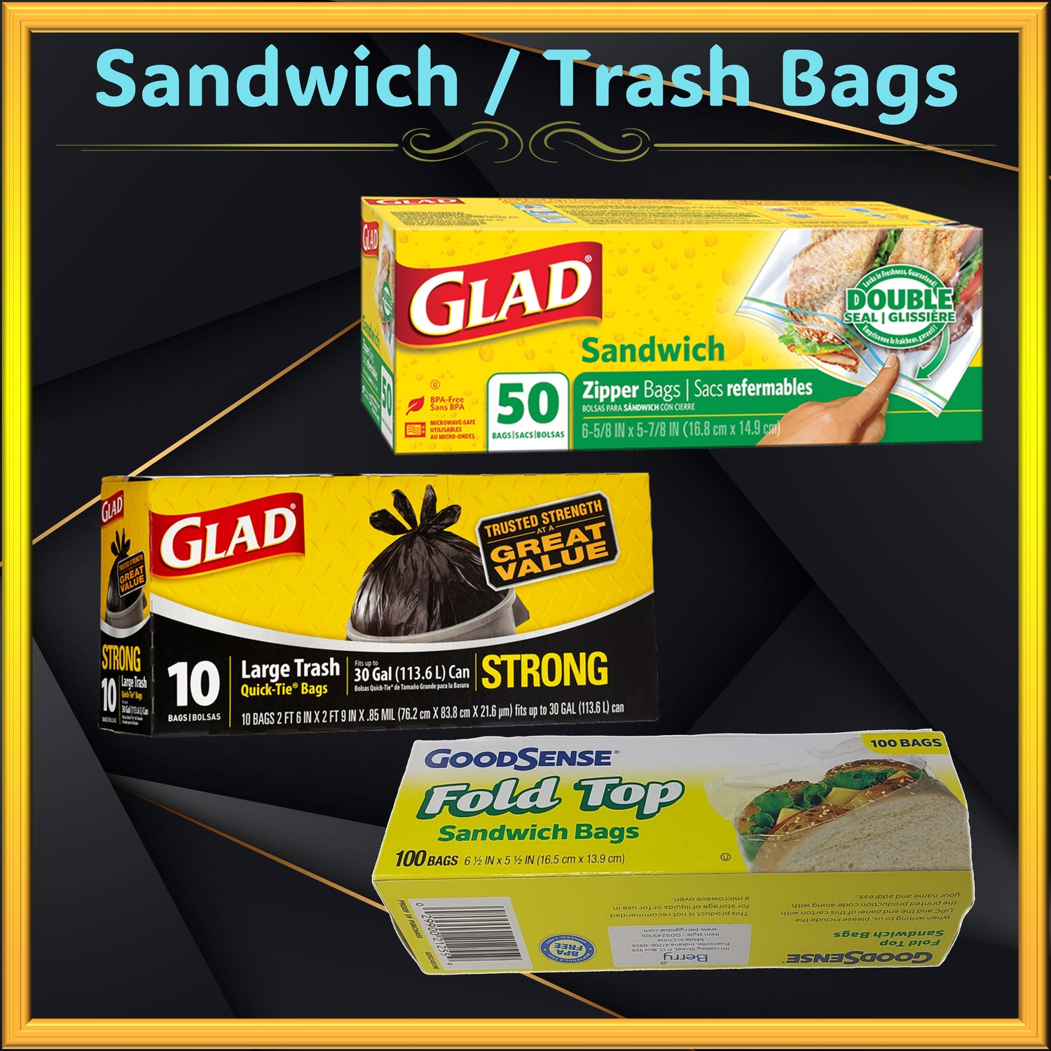 Sandwich / Trash Bags