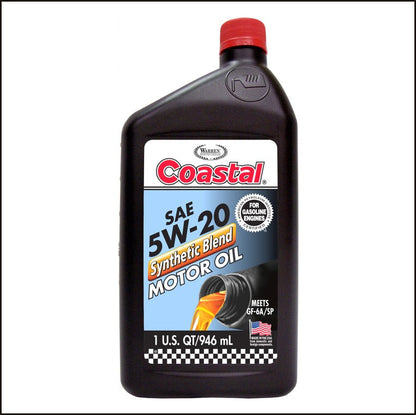 Coastal Synthetic Motor Oil 1Qt 12CT