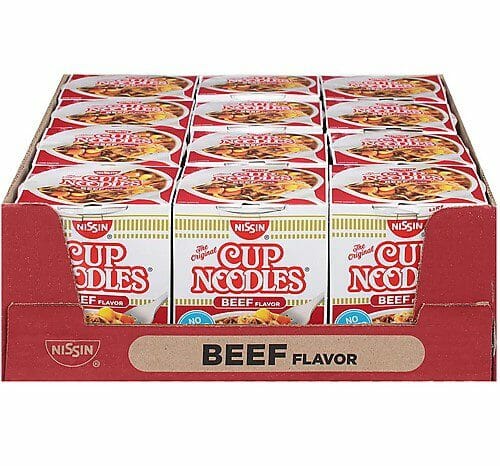 Nissin Cup Noodles Soup