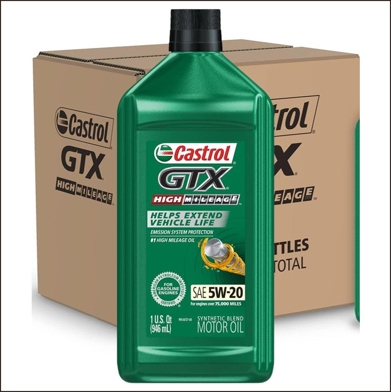 Castrol Gtx Motor Oil 1Qt 6CT