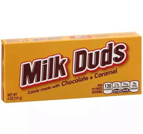 Milk Duds Video Box 5 Oz