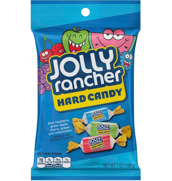 Jolly Rancher Hard Candy Peg Bag