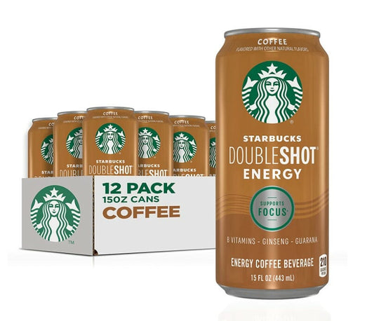 Starbucks Doubleshot Coffee Can 15 Oz 12 CT