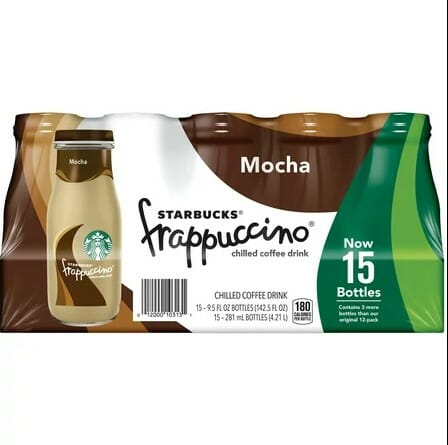 Starbucks Frappuccino Bottle - Mocha 9.5Oz 15CT
