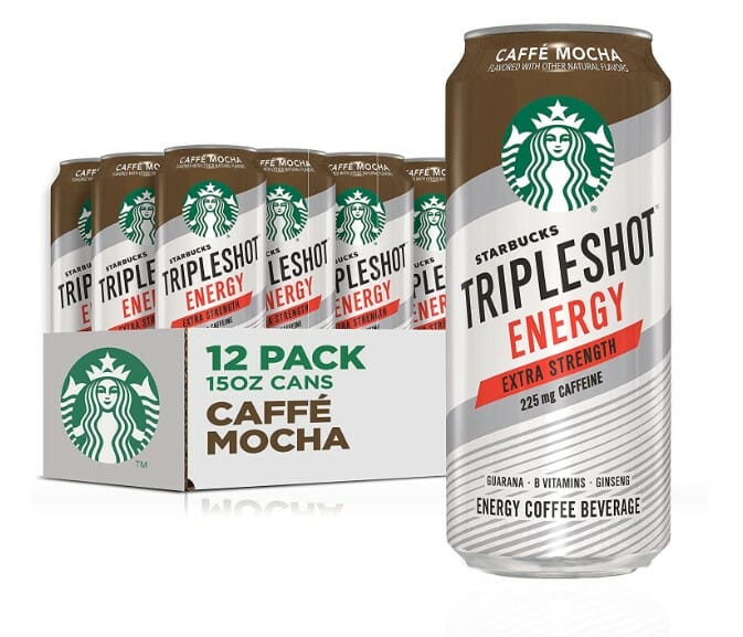 Starbucks Trippleshot Coffee Can 15Oz 12CT