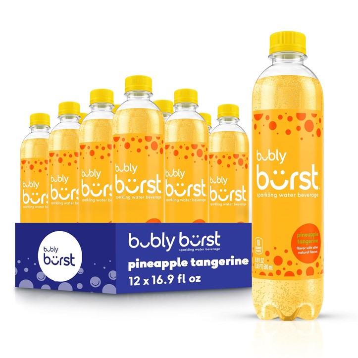 Bubly Burst Sparkling Water 16.9 Oz 12 CT