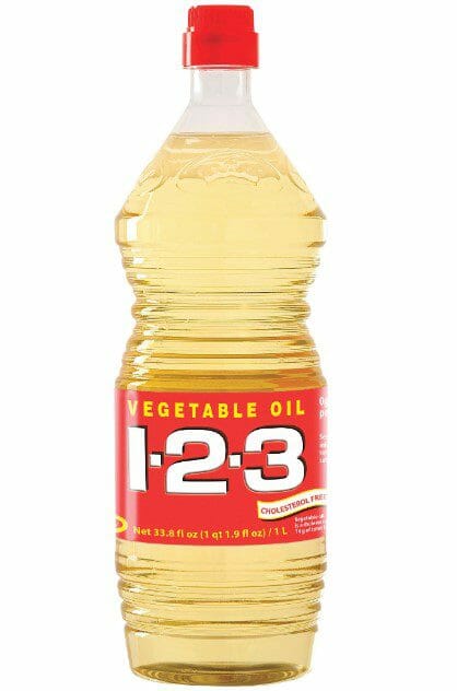 123 Vegetable Oil 33.8 Oz