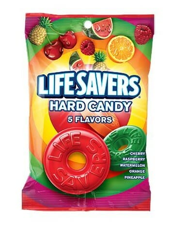 Lifesavers Candy Bag