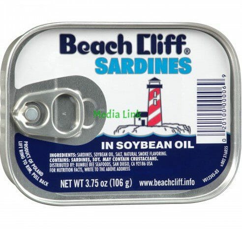 Beach Cliff Sardines