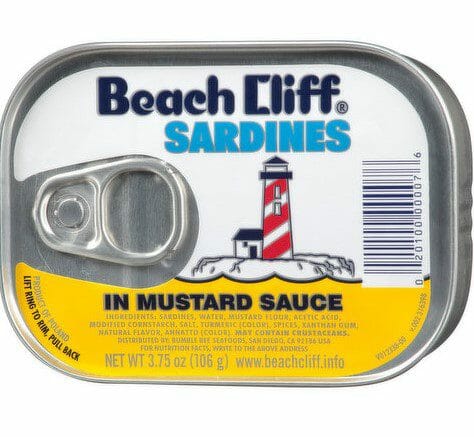 Beach Cliff Sardines