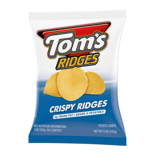Tom'S Ridges Potato Chips 5 Oz 1 CT