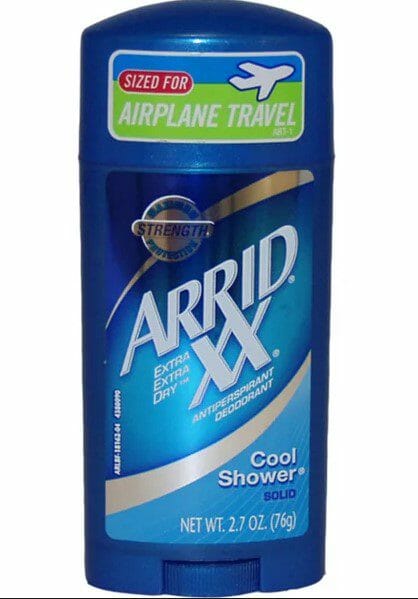 Arrid Solid Xx Cool Shower 2.6 Oz