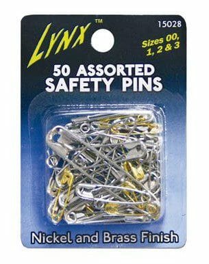 Lynx Safety Pins 50CT