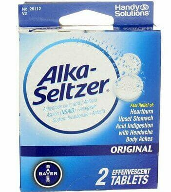 Alka Seltzer Blister Pack