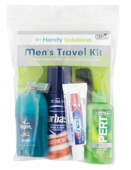 Handy Solution Mens Travel Kit Pcs 1CT