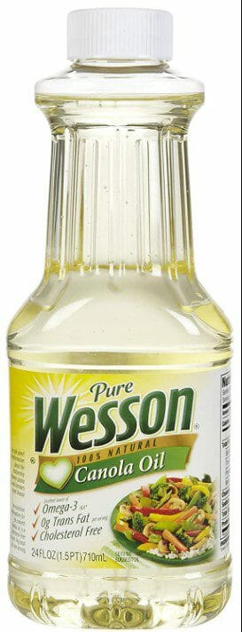 Wesson Canola Oil 24Oz