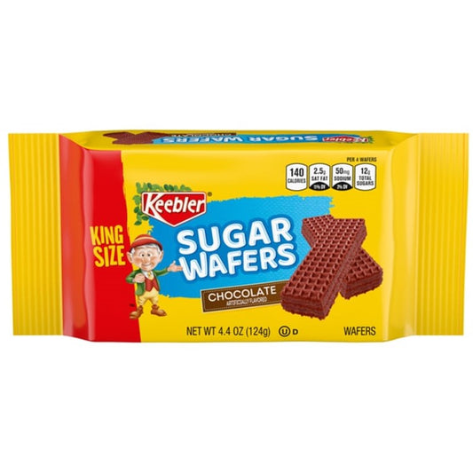 Keebler Sugar Wafers King Size 4.4 Oz 9CT