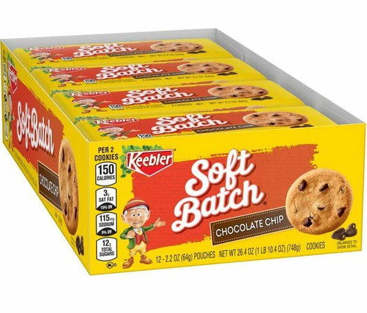 Soft Batch Chocolate Chip 2.2Oz 12CT