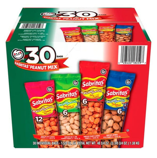 Sabritas Peanut Mix 30 Bags