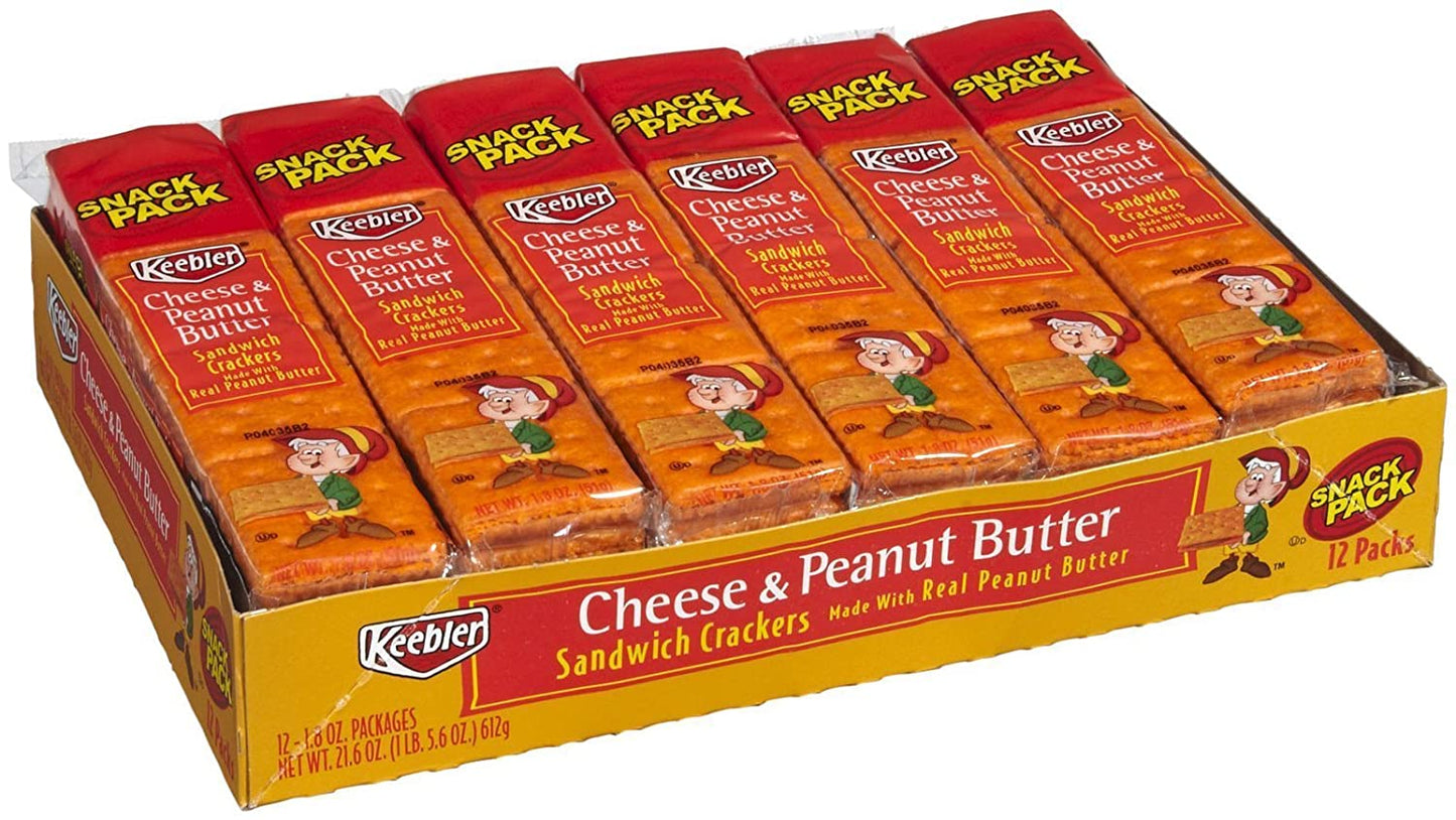 Keebler Sandwich Crackers 1.8Oz 12CT