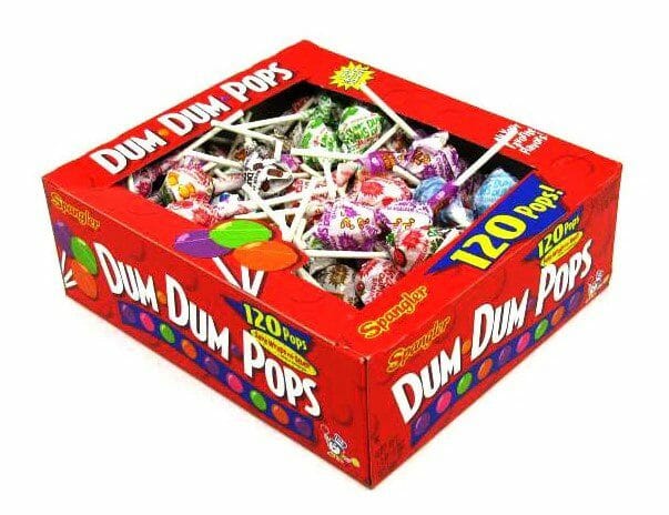 Dum Dum Pops 120 CT