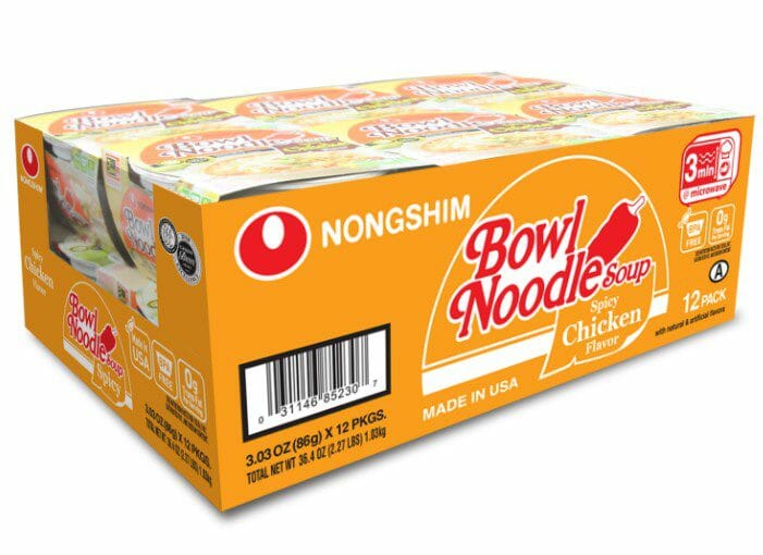 Nongshim Bowl Noodle Soup