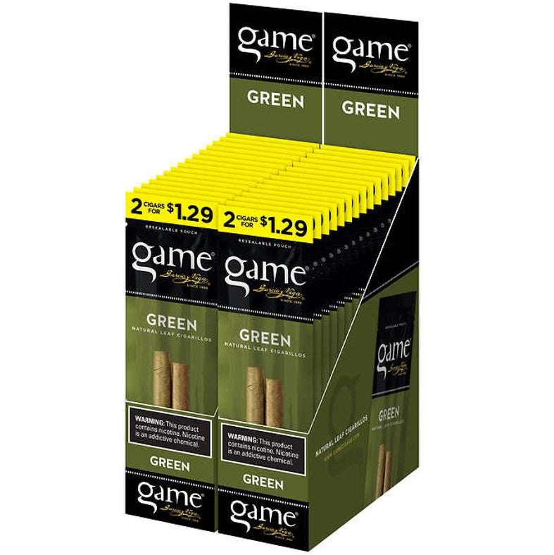 Game Cigar 2/1.29 2Pk 30CT