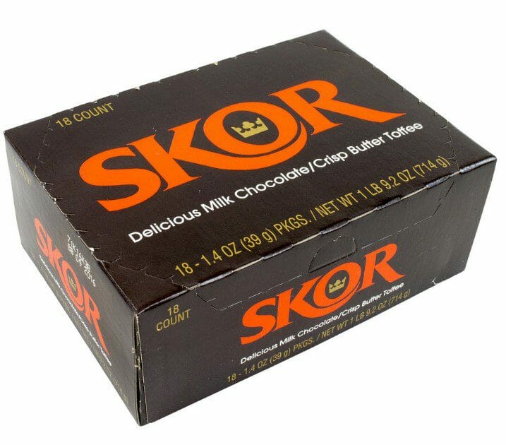 Skor Milk Choc 1.4 Oz 18 CT