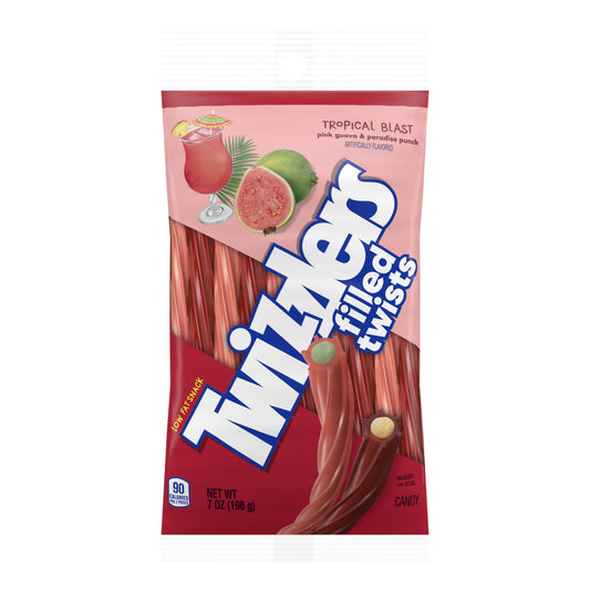 Twizzlers Filled Twists Tropical Blast 7 Oz