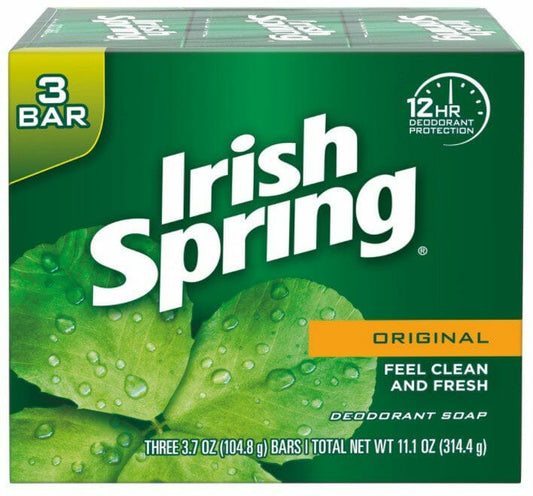 Irish Spring Original Soap Bar 3.7Oz 3 CT