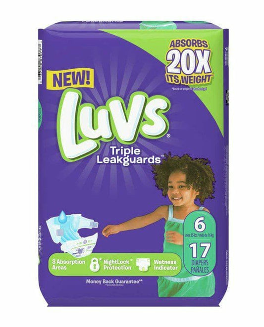 Luvs Pro Level Diapers Size 6 17 CT