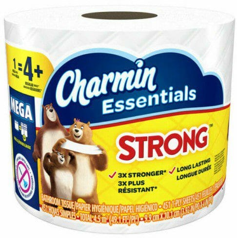 Charmin Essentials Strong Bathroom Tissue 1CT