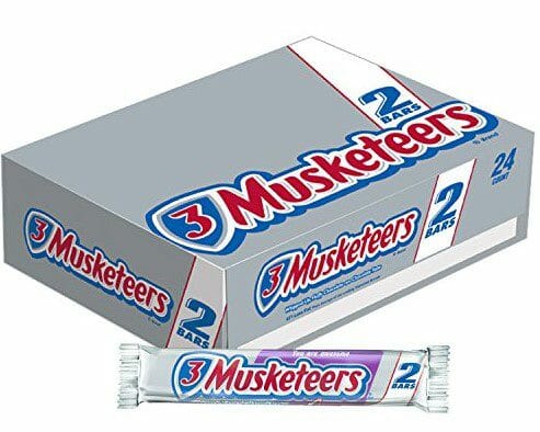 3 Musketeers King Size 3.28 Oz 24 CT