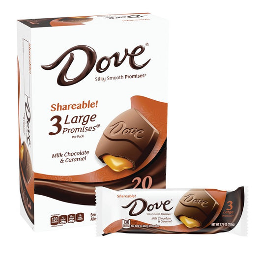 Dove Silky Smooth Promises Shareable 2.75 Oz 20 CT