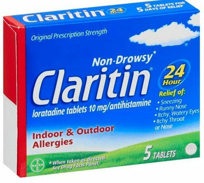 Claritin Blister Pack Allergy 5Pk 1Ct