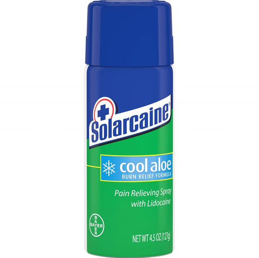 Solarcaine Cool Aloe Spray 4.5 Oz