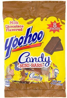Yoohoo Candy Mini Bar Milk Chocolate 4 OZ