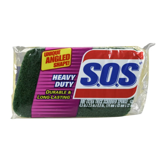 S.O.S Heavy Duty Sponge 1 CT