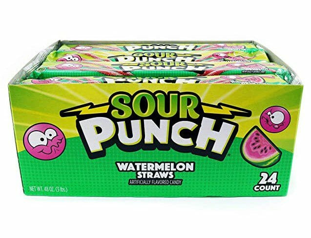 Sour Punch Straws 2 Oz 24 CT