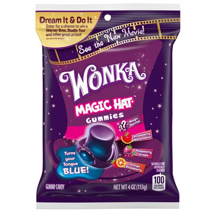 Wonka Magic Hat Gummies 4 Oz 1 CT