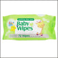 Baby Wipes Soothing Aloe Vera 72CT