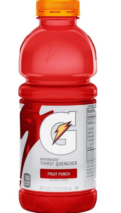 Gatorade Sports Drink 20 Oz 24 CT