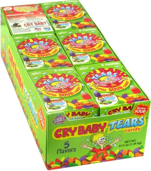 Crybaby Tear Extra Sour Candy 1.97 24CT