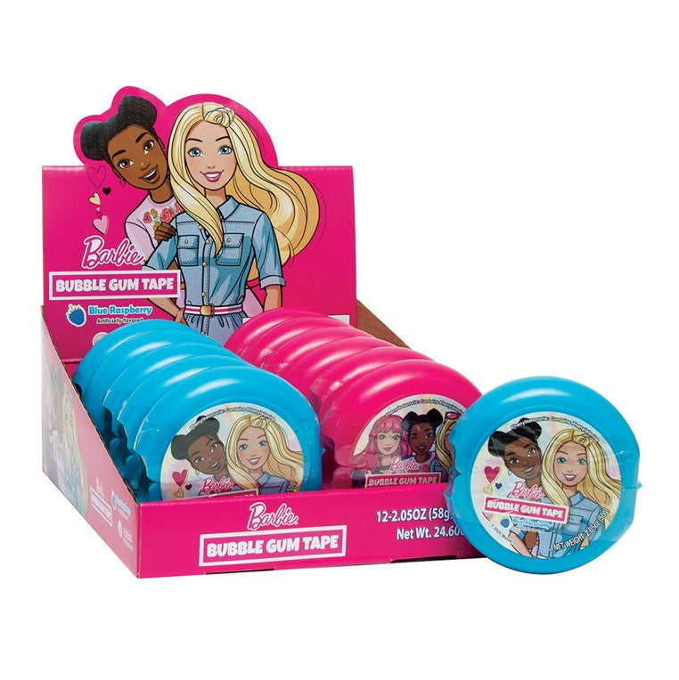 Barbie Bubble Gum Tape 2Oz 12 CT