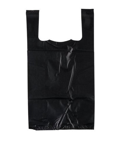 Shopping Bag Black 1/8 Medium