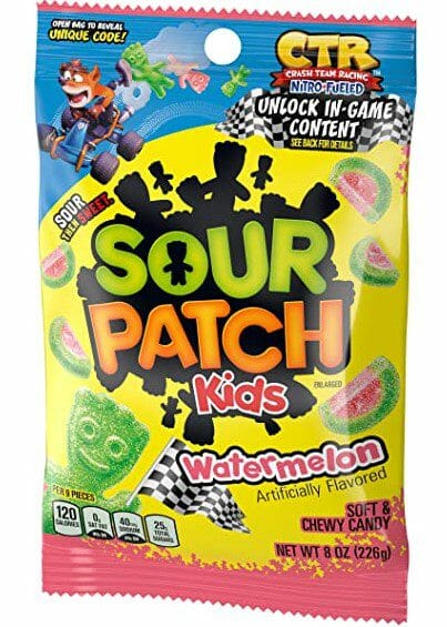 Sour Patch Candy Bag