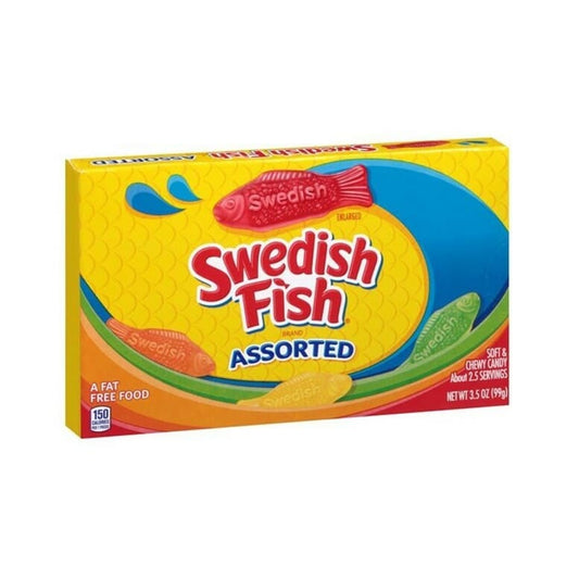 Swedish Fish Assorted Theater Box 3.5 Oz
