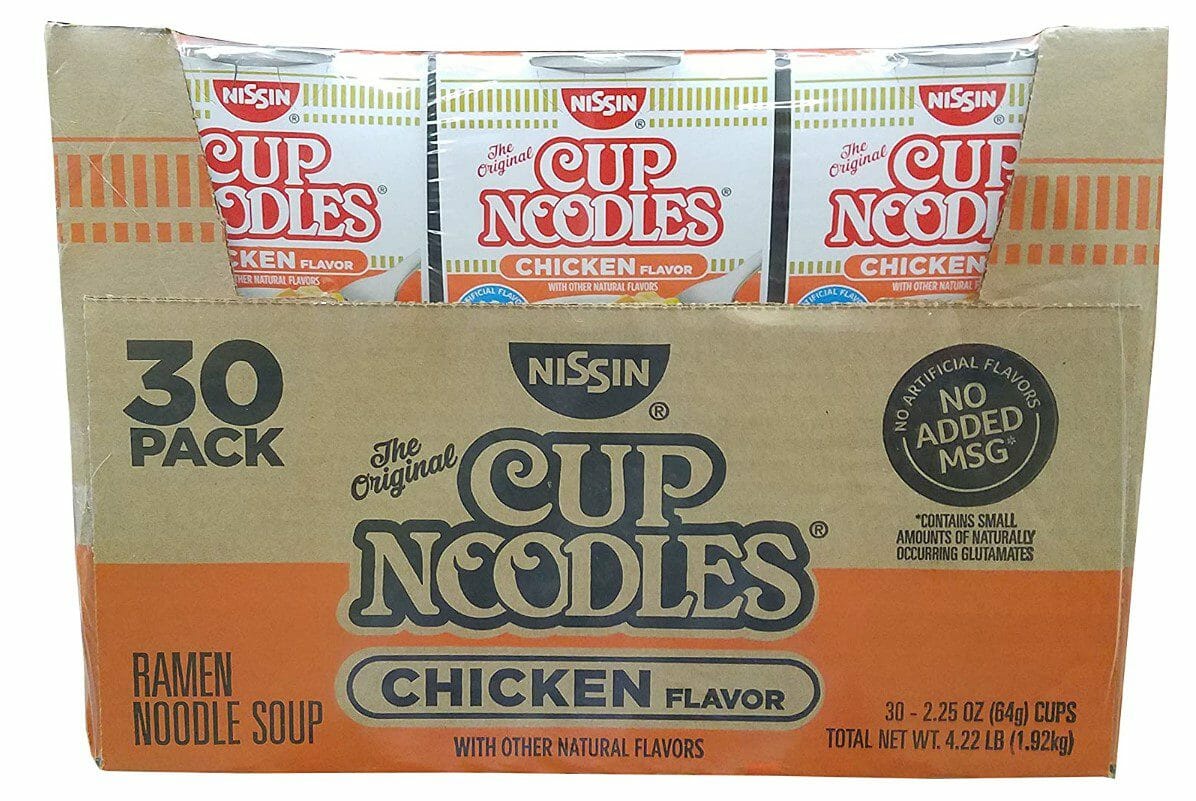 Nissin Cup Noodles Soup