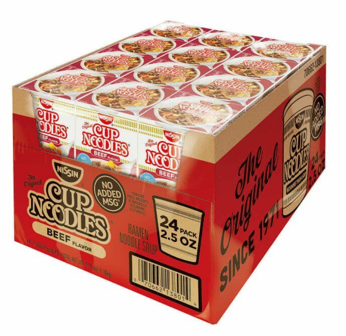 Nissin Cup Noodles Soup