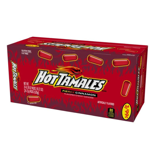 Hot Tamales Cinnamon 3/0.99 0.78Oz 24CT